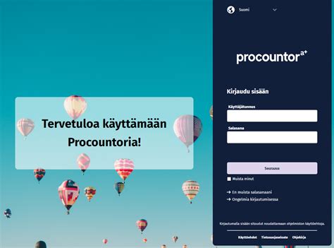 Kirjautuminen .